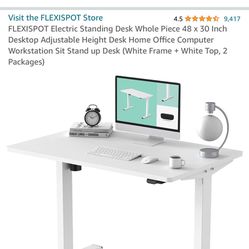 Electric Standing Or Sitting Desk