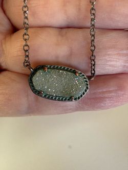 Kendra Scott Elisa Pendant Druzy Necklace