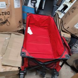 Ozark-Trail Folding Wagon, Red
