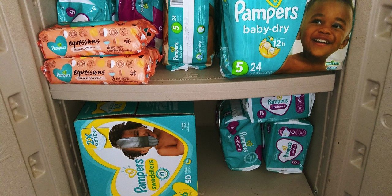 Pampers 1, 4, 5 & 6