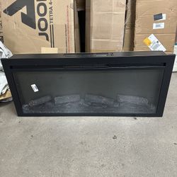 44” Electric Wall Fireplace