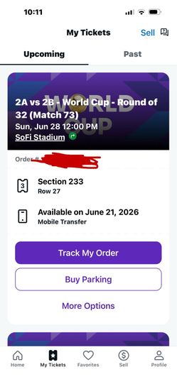 World Cup Tickets