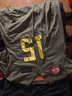 Patrick Mahomes Salute To Veterans Jersey