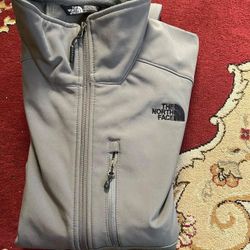 New  Women Grey The North Face Apex Bionic Soft Shell  Jacket 