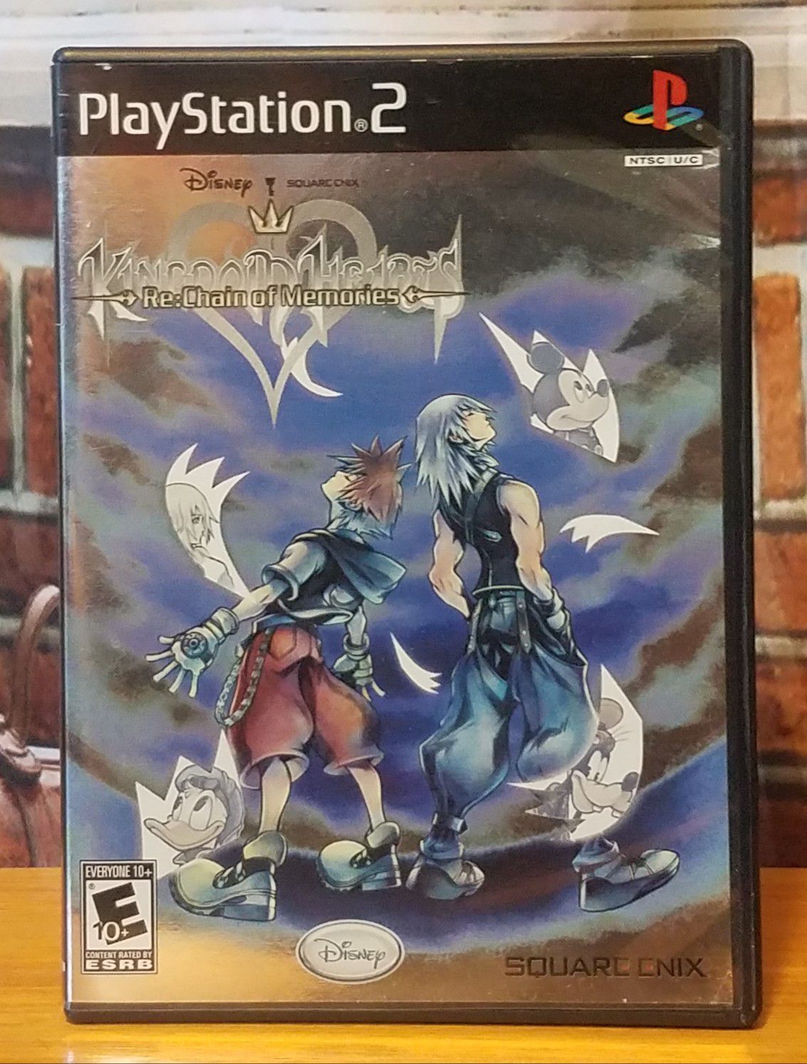 PS2 Kingdom Hearts Re: Chain of Memories Disney Sony PlayStation 2 Game + Bonus