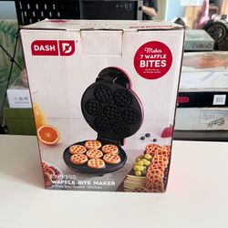 Red Mini Waffle Maker