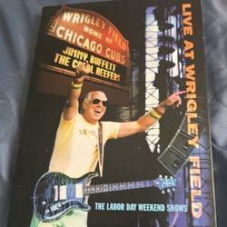 JIMMY BUFFETT Live at Wrigley Field (DVD) Complete With Booklet 2006 very good