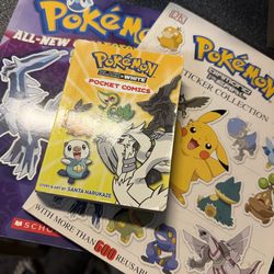 Pokémon books $5