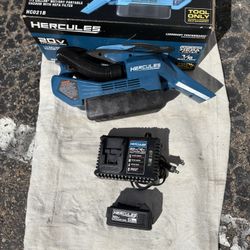 Hercules 20V HEPA Vacuum + 5Ah Battery + Fast Charger