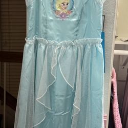 Disney Collection CapSleeve Frozen Gown ELSA Dress 👗 Size 7/8 🆕 $10 OBO