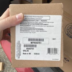 WP(contact info removed) Valve 