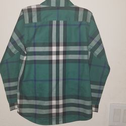 original Burberry long sleeve shirt size 8 for boys