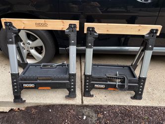 RIDGID - 32” two folding sawhorses - price for two units