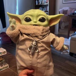 Grogu Aka Baby Yoda Plushie $30 OBO