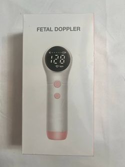 NEW Baby Doppler Hear Your Baby's Heartbeat Fetal Heart Rate Monitor BPM Detection with Gel