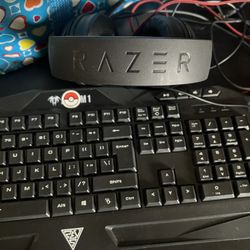Headset Keyboard and Mouse