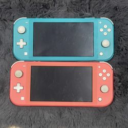 Two Nintendo’s Lites Read Description