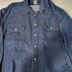 Red Kap jean shirt