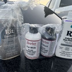 Rit Dye And Angelus Paint