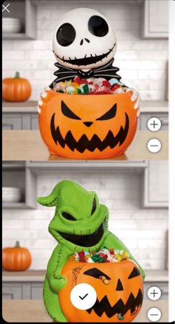 Oogie Boogie and Jack skeleton