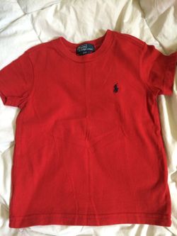 Ralph Lauren red 2T shirt