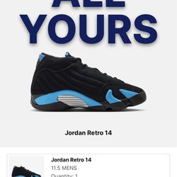 Jordan 14 unc