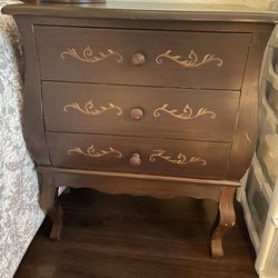 Two End Tables With Drawers