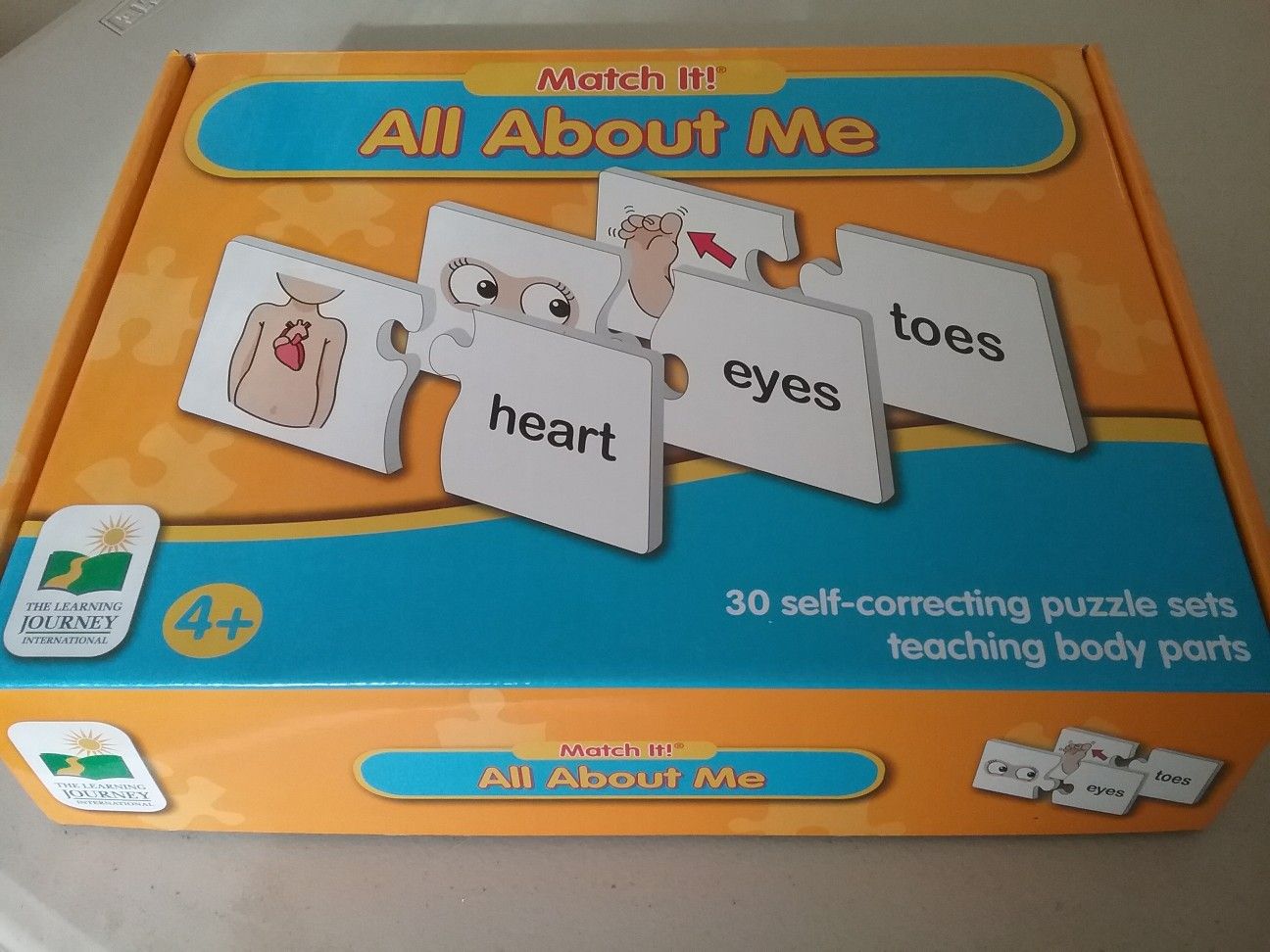 All About Me learning puzzle