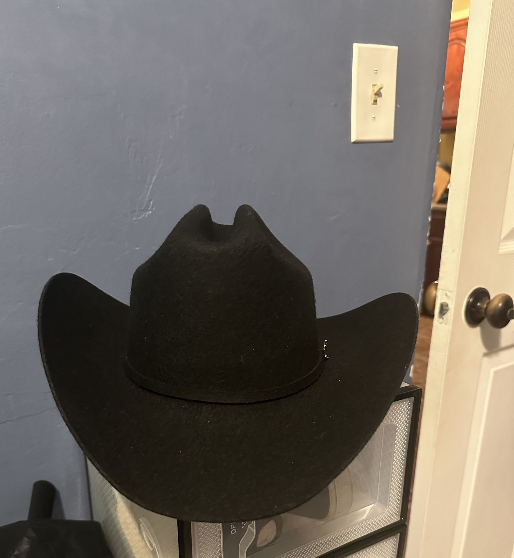 Cowboy Hat Tejana Negra 50X