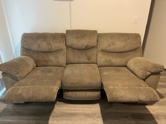 Recliner Couch - 2 Sections