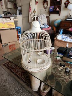 Large Bird Cage Vintage