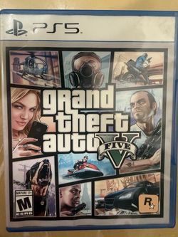 GTA 5 Disc PS5-Grand theft auto
