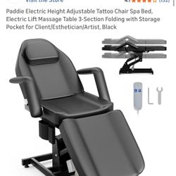 Electric Height Adjustable Tattoo, Chair Spa Bed