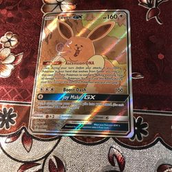 Eevee GX Pokémon Card