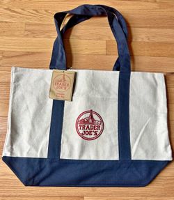 Trader Joe's Reusable Canvas Tote Bag