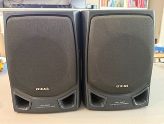 Aiwa Speakers- 12 inch