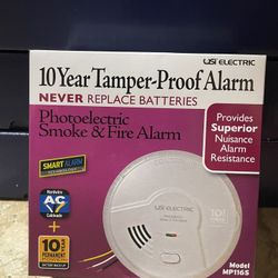 2 in 1 smoke & fire + carbon monoxide alarm
