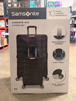 Samsonite Lineate XLT 2-Piece Hardsided Luggage Set Brand New In Box