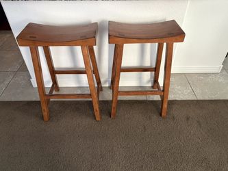 Pottery Barn Saddle Bar Stools