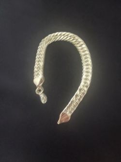 Beautiful 925 Sterling Silver Curb Link Chain Bracelet