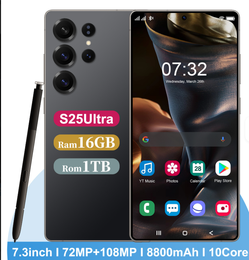 S25 Ultra 5G Smartphone With Stylus 16GB+1TB Face Unlock Dual SIM Dual Standby SD Card Expansion