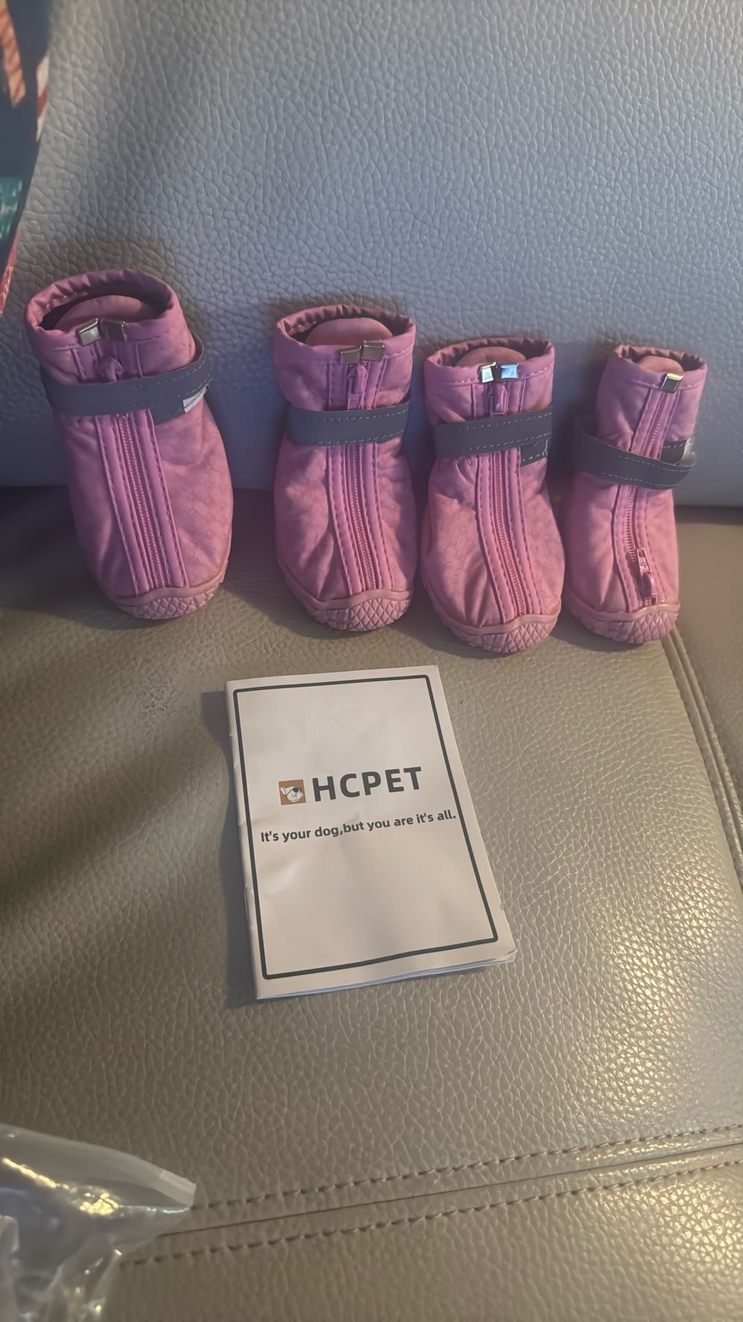 Dog Boots Breathable Dog Shoes for Medium Large Dogs, Anti-Slip Dog Booties Paw