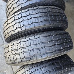 4 used trailer tires  ST235 80R16 westlake super ST $280.00 ALL 4 (1 TIRE FREE)