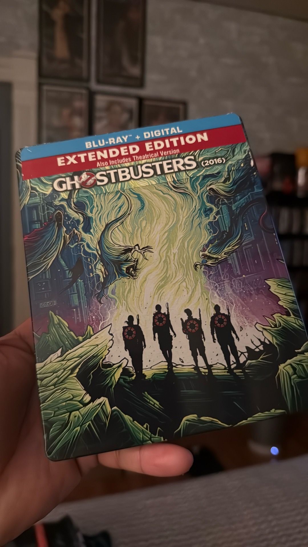 Ghostbusters 2016 steelbook(Blu-ray)