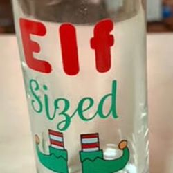 Elf Sized Christmas Shot Glass