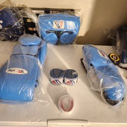 A Complete  Sparring  Set With FREE HAND WRAPS 