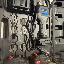 Electric Crimping Tool Set Electric Wire Crimper - Heat Shrink, Nylon, Insulated Flag, Non-Insulated Connectors
