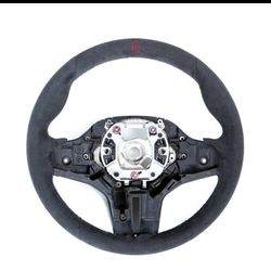 BMW M5 CS Steering Wheel – Alcantara / OEM Style / Sport