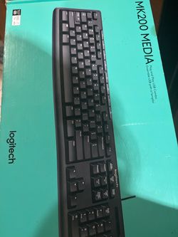 Logitech keyboard and mouse