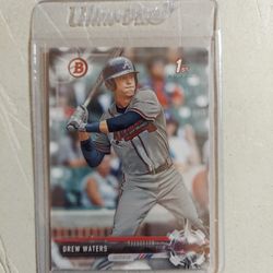 Drew Waters Rookie Baseball Card Collection!!